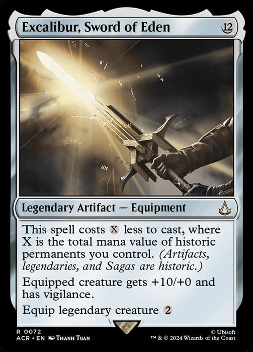 Excalibur, Sword of Eden - Legendary (Foil)