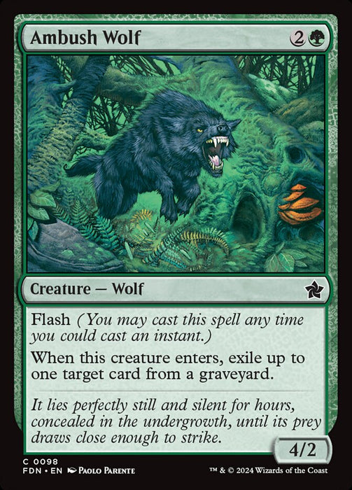 Ambush Wolf (Foil)