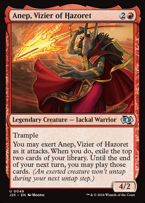 Anep, Vizier of Hazoret - Legendary