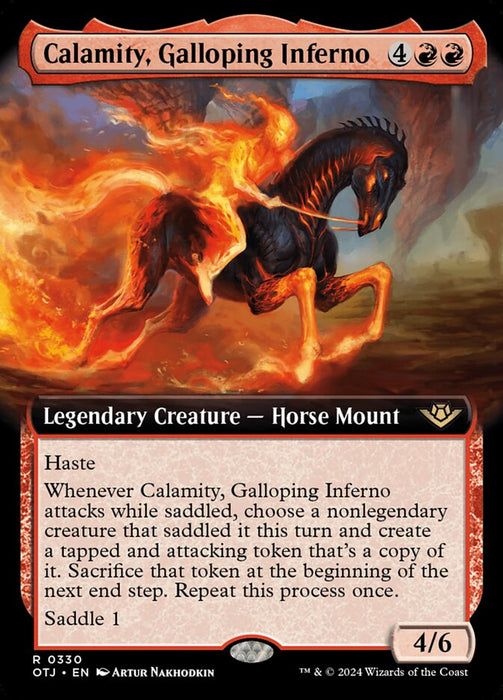 Calamity, Galloping Inferno - Legendary- Extended Art