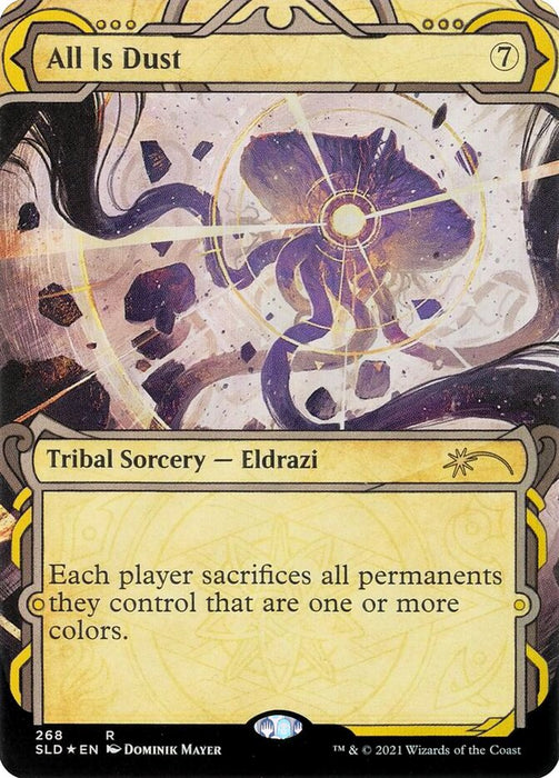 All Is Dust - Full Art - Showcase (Foil)