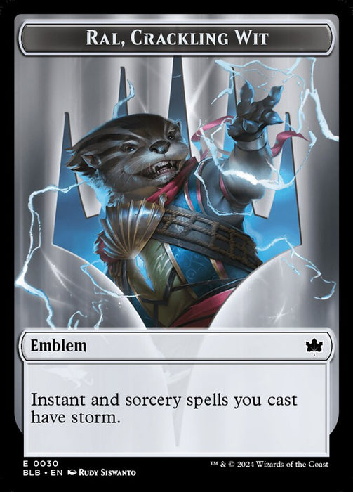 Ral, Crackling Wit Emblem (Foil)