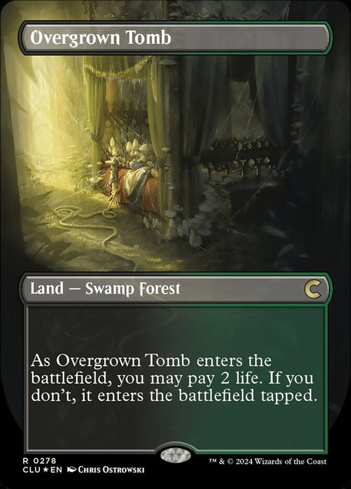 Overgrown Tomb - Borderless - Inverted (Foil)