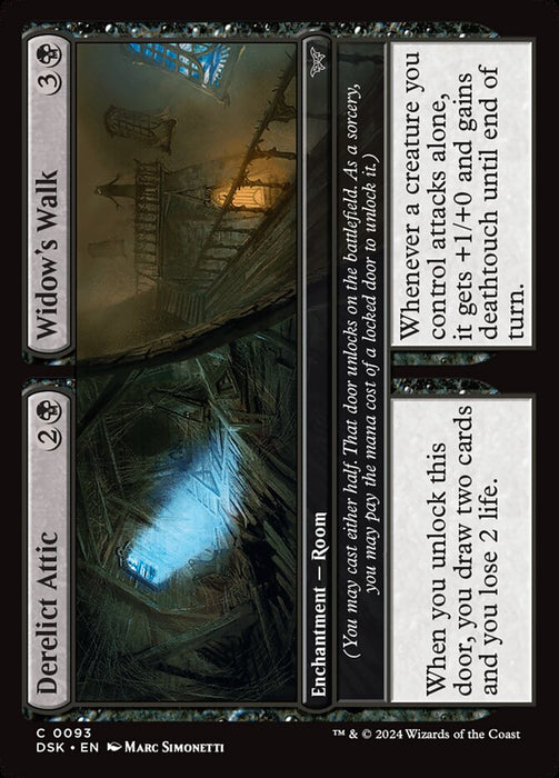 Derelict Attic // Widow's Walk (Foil)