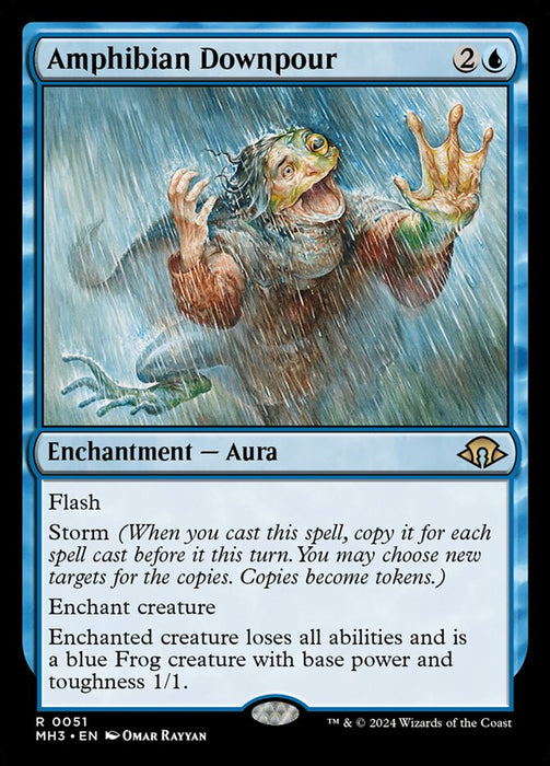 Amphibian Downpour (Foil)