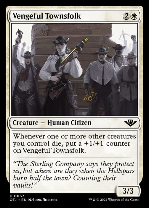 Vengeful Townsfolk (Foil)