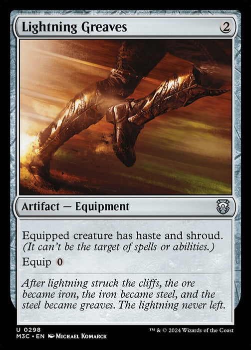 Lightning Greaves (Foil)