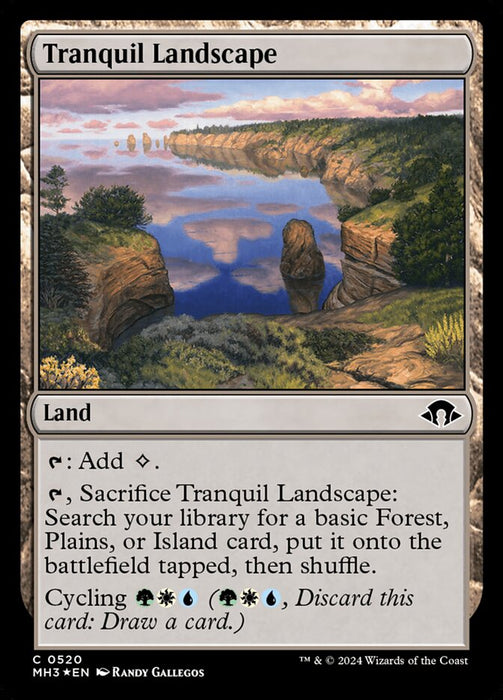 Tranquil Landscape (Foil)