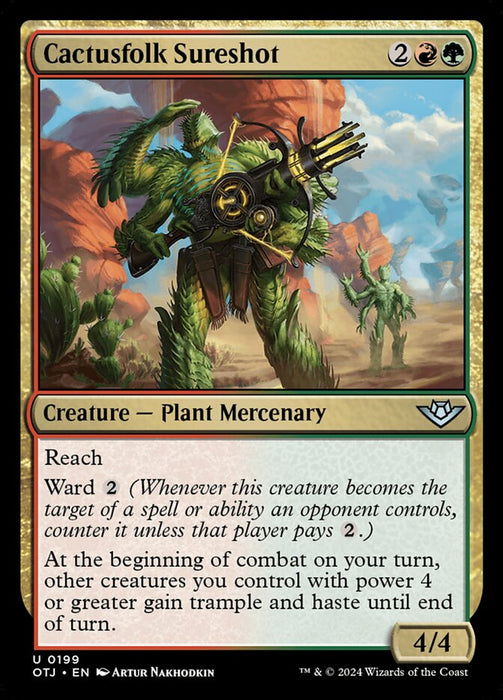 Cactusfolk Sureshot (Foil)