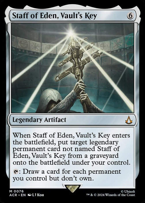 Staff of Eden, Vault's Key - Legendary (Foil)