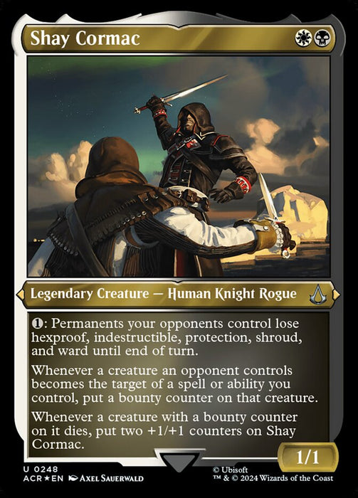 Shay Cormac - Legendary- Inverted- Etched (Etched Foil)