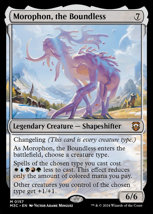 Morophon, the Boundless - Legendary (Foil)