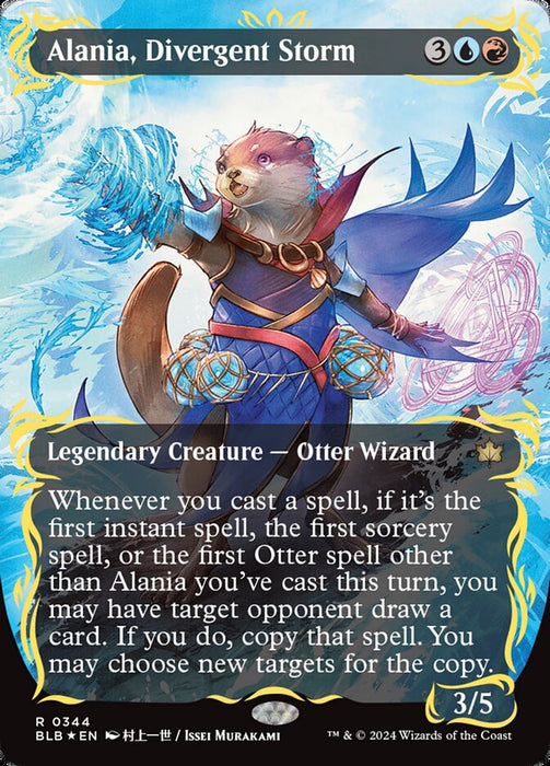 Alania, Divergent Storm - Borderless - Legendary- Showcase (Foil)