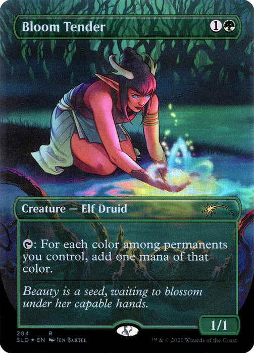 Bloom Tender - Borderless - Full Art - Inverted (Foil)