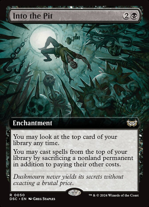 Into the Pit - Extended Art (Foil)