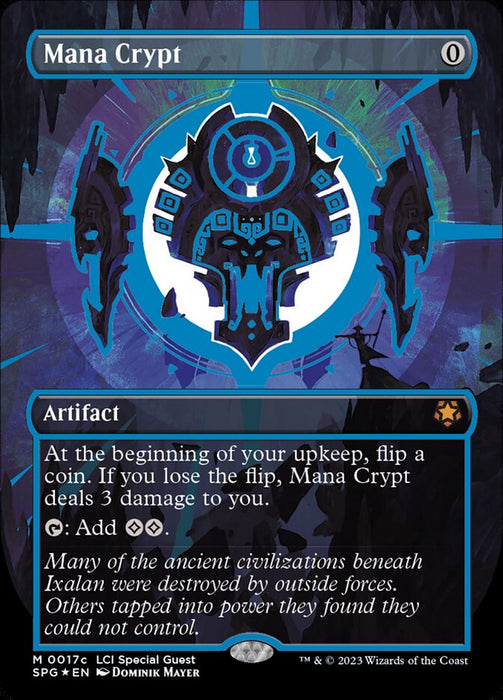 Mana Crypt - Borderless - Full Art - Inverted (Foil)