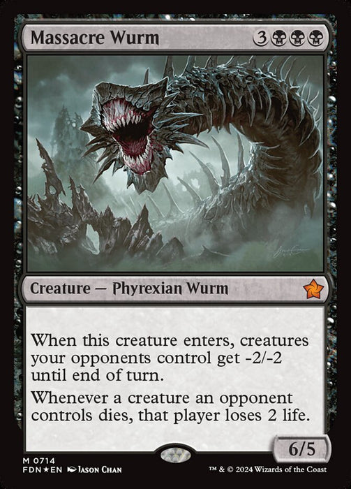 Massacre Wurm (Foil)