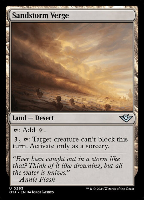 Sandstorm Verge (Foil)