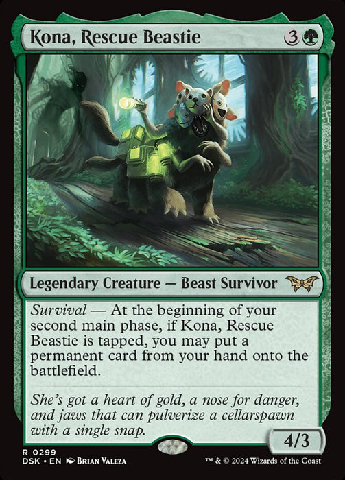 Kona, Rescue Beastie - Legendary (Foil)