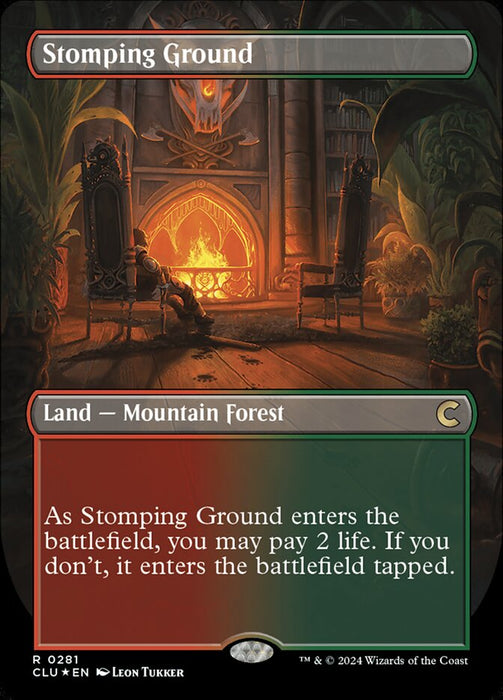 Stomping Ground - Borderless - Inverted (Foil)