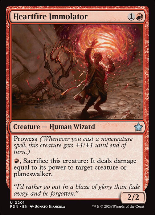 Heartfire Immolator (Foil)