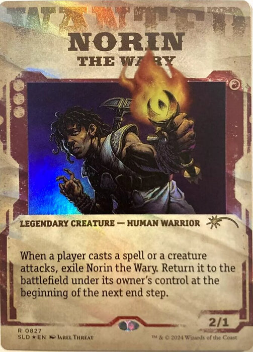 Norin the Wary // Norin the Wary - Borderless - Legendary