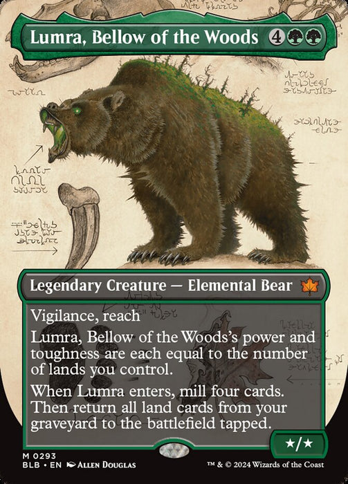 Lumra, Bellow of the Woods - Borderless - Legendary- Showcase