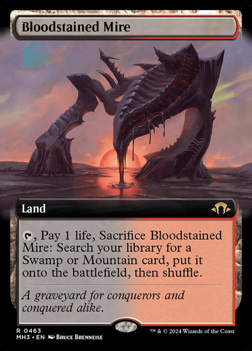 Bloodstained Mire - Extended Art (Foil)