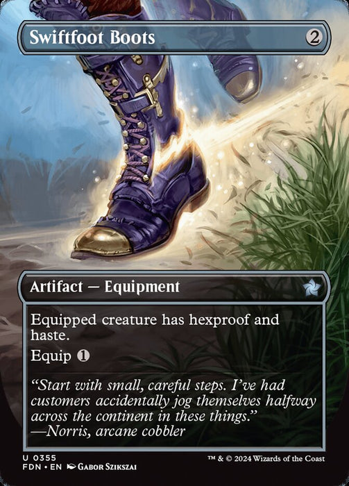 Swiftfoot Boots - Borderless - Inverted (Foil)