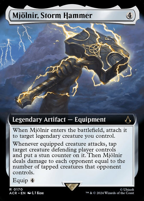 Mjölnir, Storm Hammer - Legendary- Extended Art