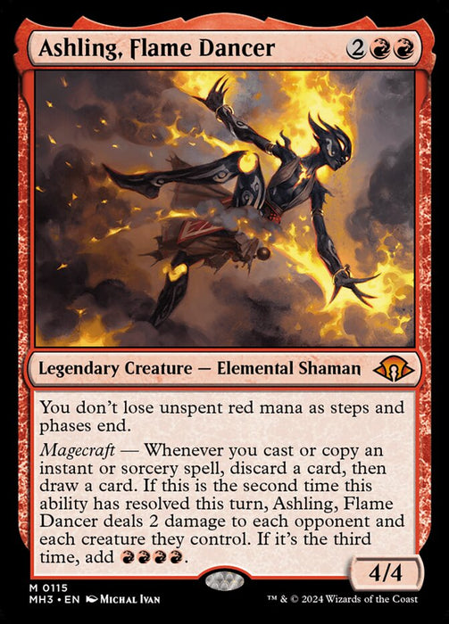 Ashling, Flame Dancer - Legendary