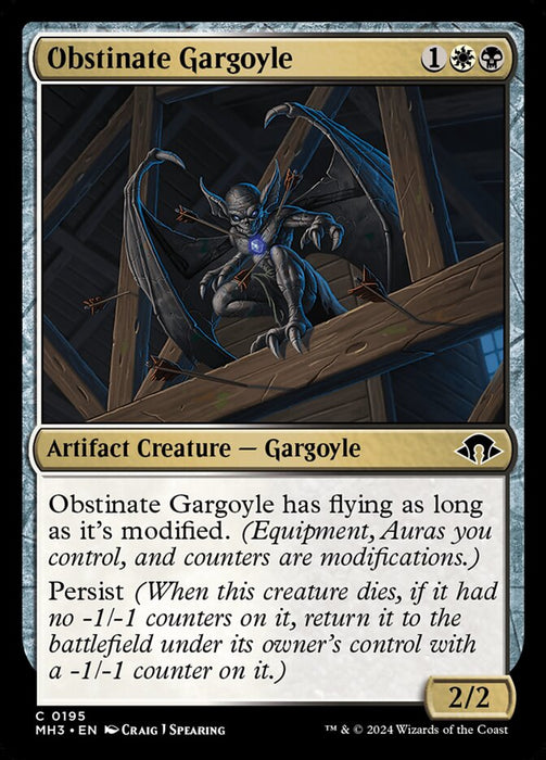 Obstinate Gargoyle (Foil)