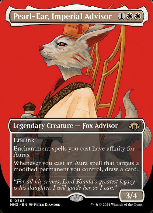 Pearl-Ear, Imperial Advisor - Borderless - Legendary