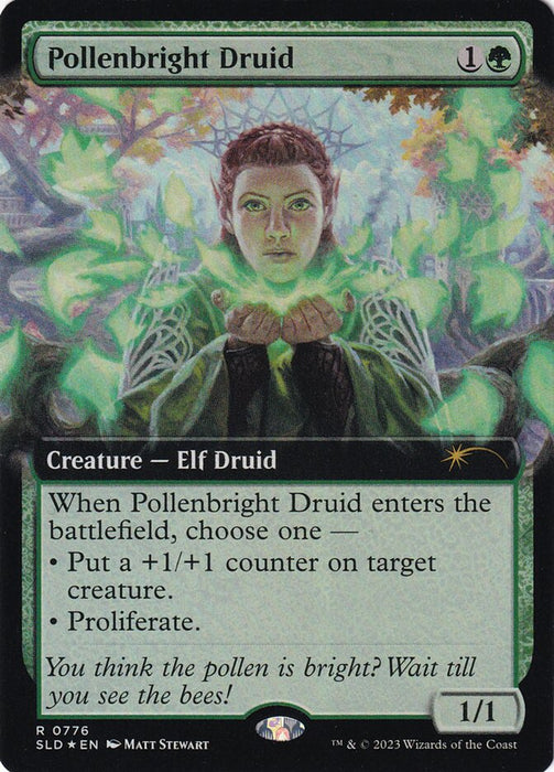 Pollenbright Druid - Extended Art (Foil)