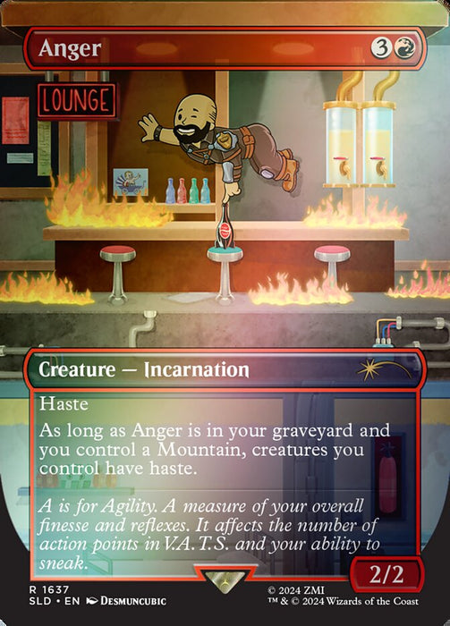 Anger - Borderless (Foil)