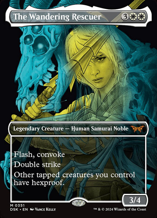 The Wandering Rescuer - Borderless - Full Art - Legendary - Inverted (Foil)