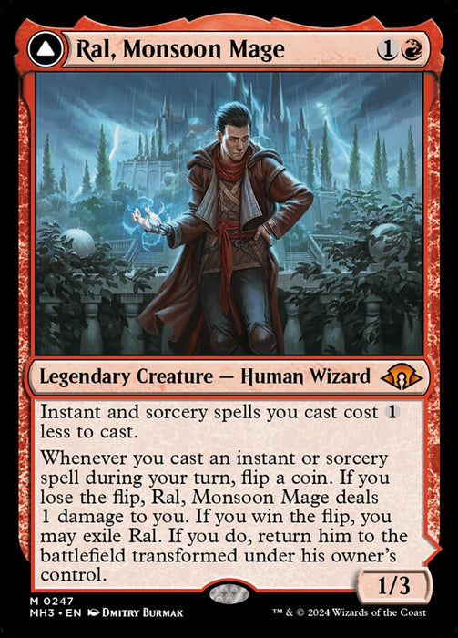 Ral, Monsoon Mage // Ral, Leyline Prodigy (Foil)