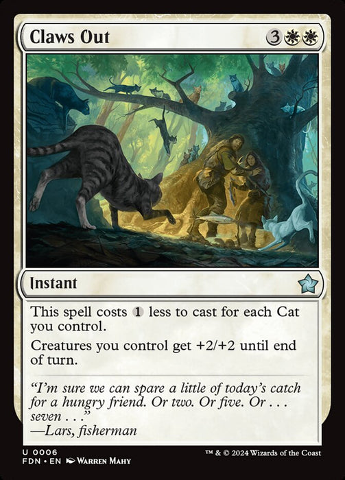 Claws Out (Foil)