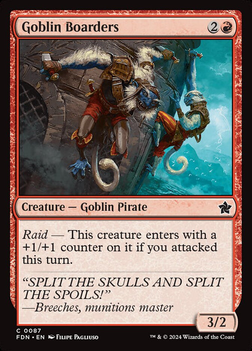 Goblin Boarders (Foil)