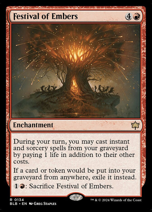 Festival of Embers (Foil)