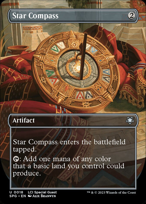 Star Compass - Borderless - Full Art - Inverted