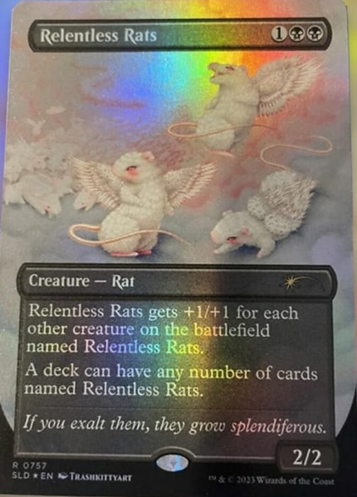 Relentless Rats - Borderless - Inverted (Foil)