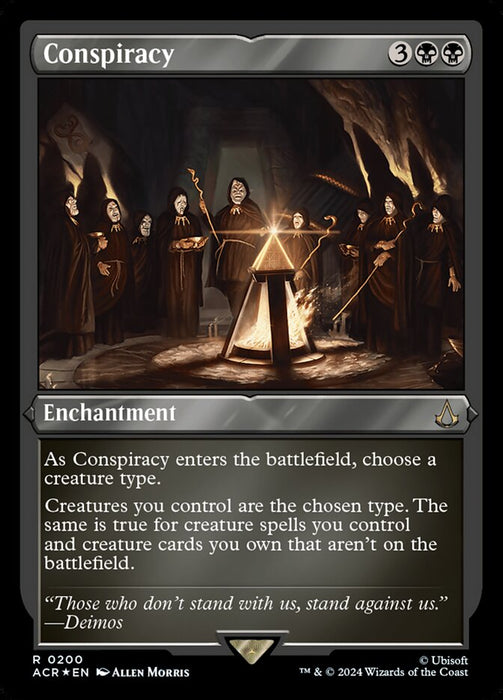 Conspiracy - Inverted- Etched (Etched Foil)