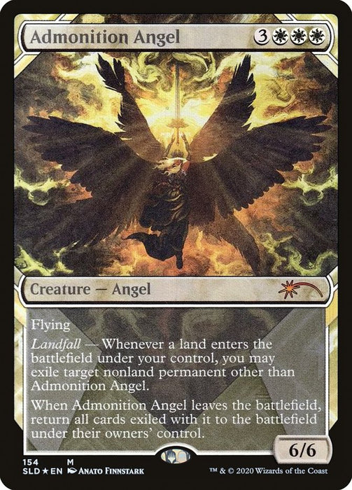 Admonition Angel - Full Art - Showcase - Inverted