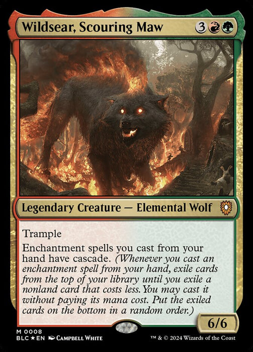 Wildsear, Scouring Maw - Legendary (Foil)