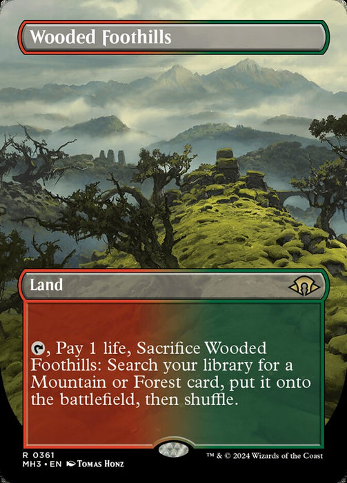 Wooded Foothills - Borderless (Foil)