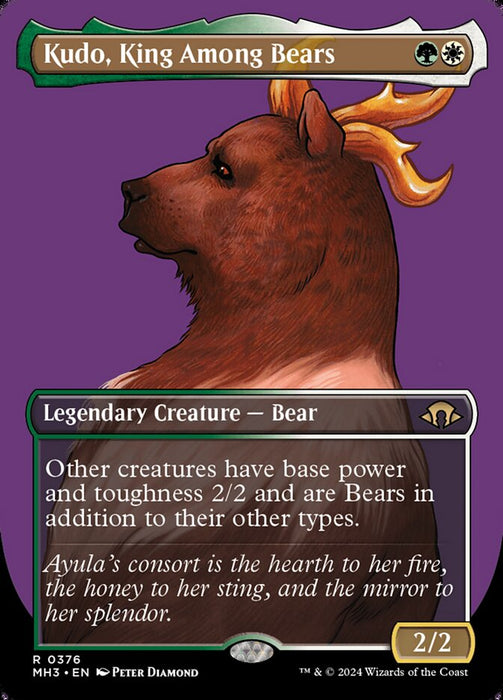 Kudo, King Among Bears - Borderless - Legendary