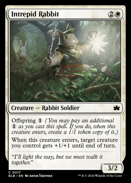 Intrepid Rabbit (Foil)