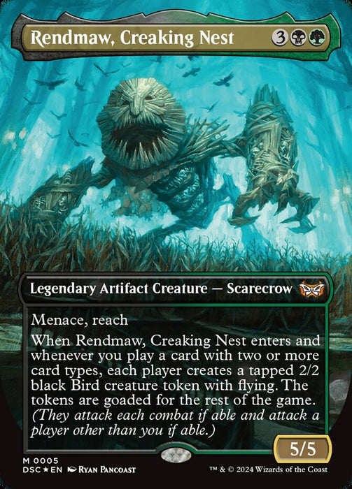 Rendmaw, Creaking Nest - Borderless - Legendary (Foil)