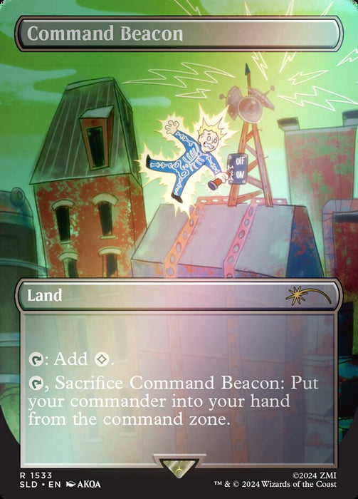 Command Beacon - Borderless (Foil)